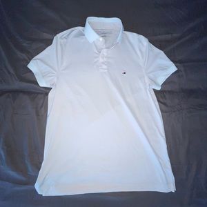 Tommy Hilfiger White Poli